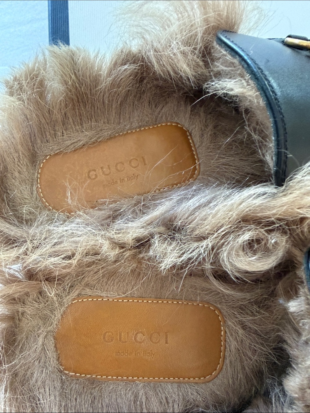Gucci Princetown Mules size 40.5 black - Picture 3 of 6